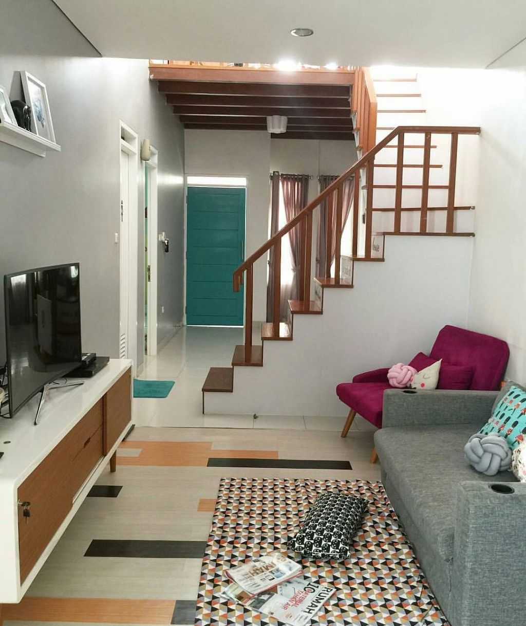 desain interior ruang keluarga minimalis