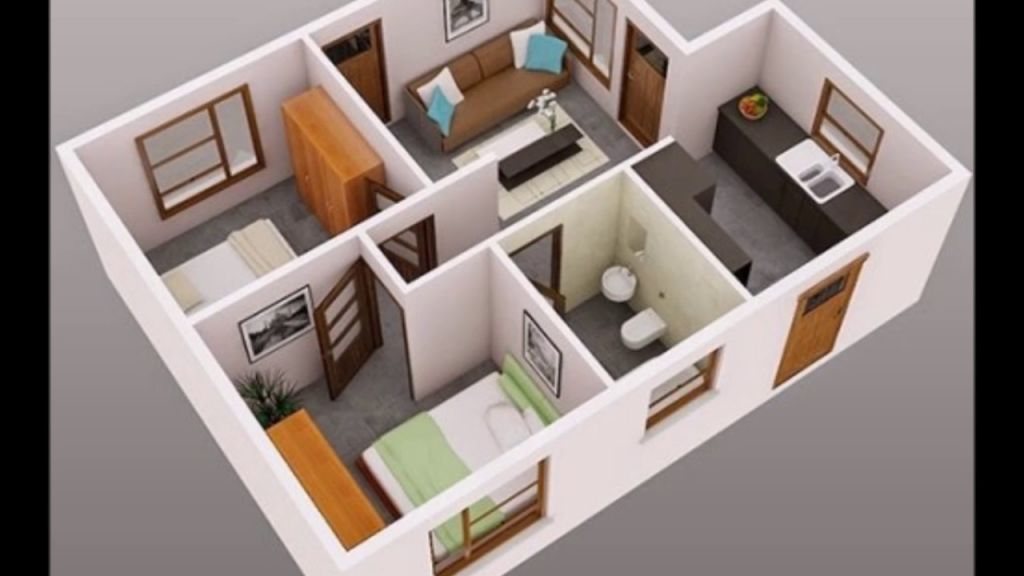desain denah rumah minimalis