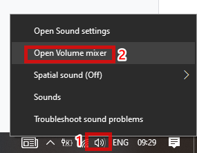 suara speaker laptop kecil pecah hilang