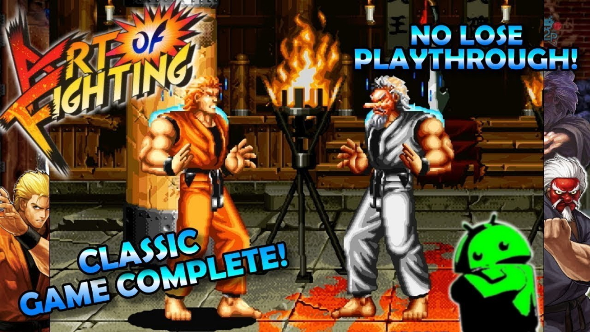game jadul dingdong: Art of Fighting - No Lose PLAYTHROUGH [Android Gameplay] │Game Dingdong  Jadul