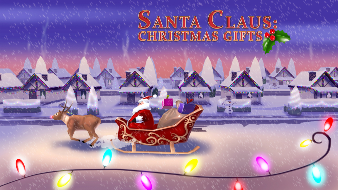 game sinterklas: Santa Claus: Christmas Gifts Free - D Sleigh Driving Game:Amazon