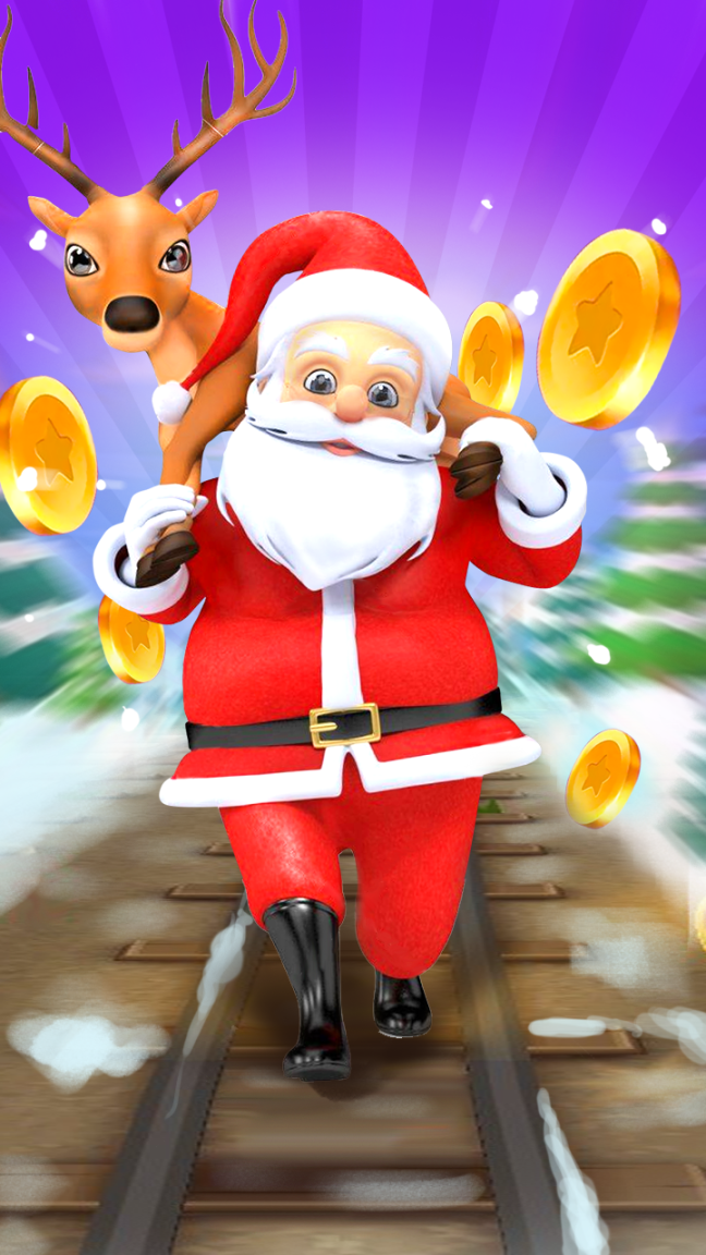 game sinterklas: Santa Claus Run: Endless xmas running Adventure Game D:Amazon