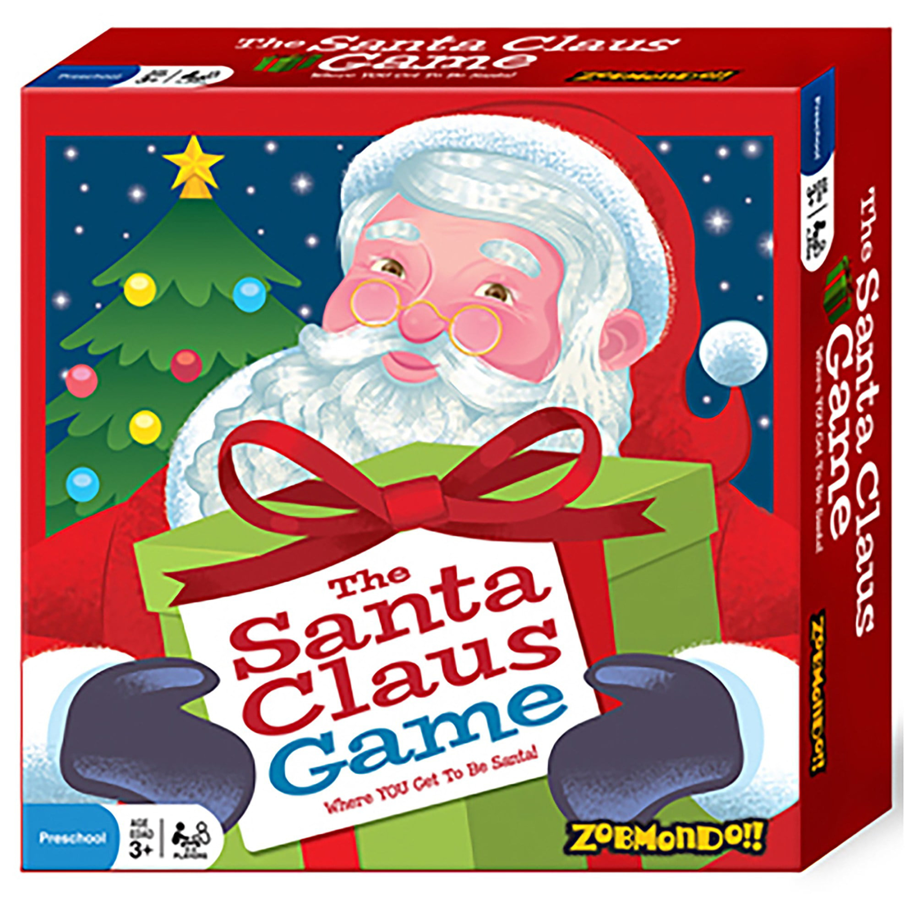 game sinterklas: The Santa Claus Game by Zobmondo!! Great Christmas board game for boys and  girls, award winning educational game, kids game for ages  and up