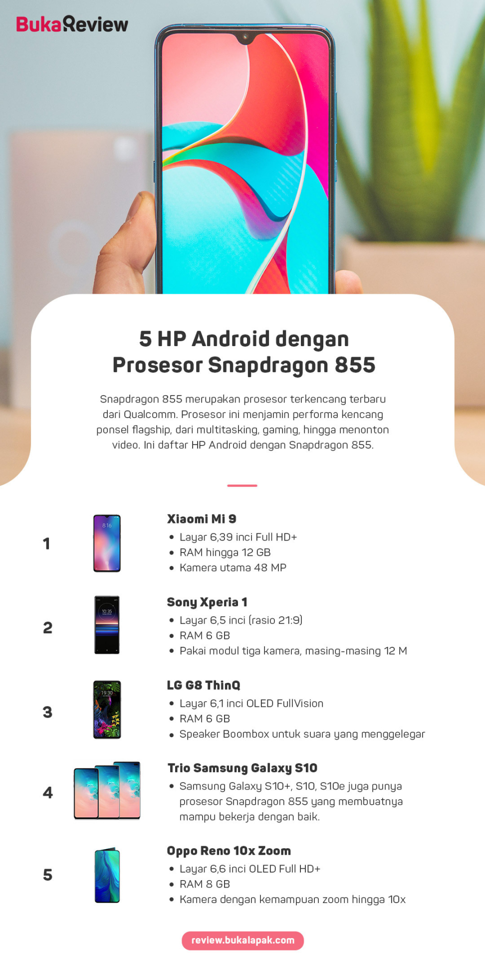 hp dengan snapdragon 855 termurah: Updated:  Rekomendasi HP Snapdragon  di !  BukaReview